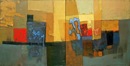 Cubism abstraction 2, Oil on Canvas 80x40cm, 2006