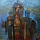 Monastery Oplenac, Oil on Canvas 60x60cm, 2005